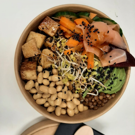 Pokebowl Tofu Avocado